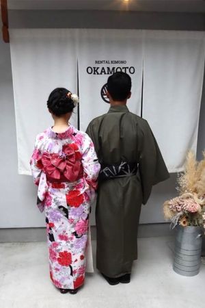 男性着物