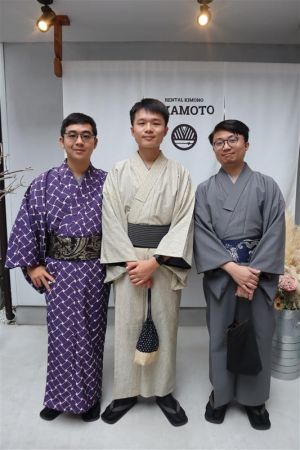 男性着物