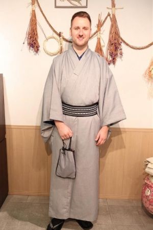 男性着物