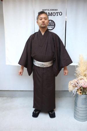 男性着物