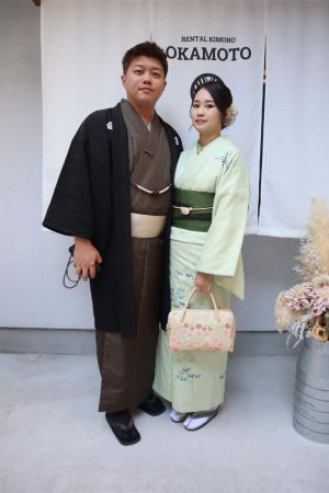 男性着物