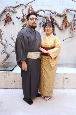 男性着物