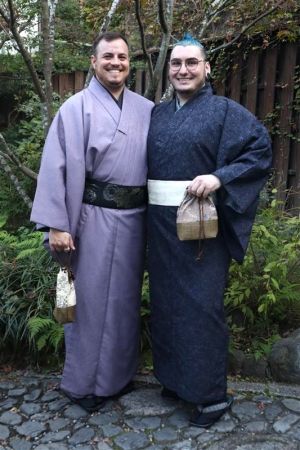 男性着物