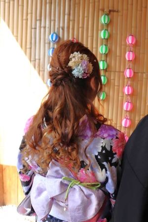 フリーチョイスヘアセット