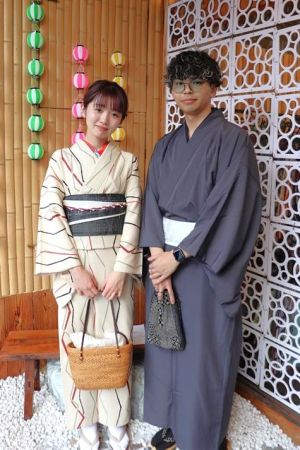 男性着物