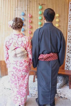 男性着物