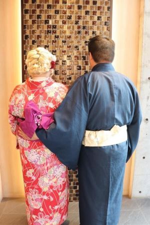 男性着物