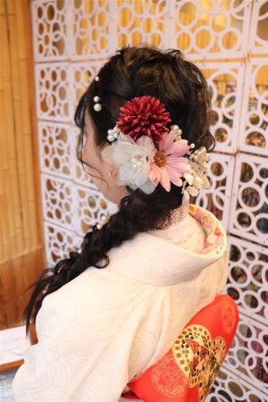 フリーチョイスヘアセット