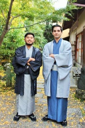 男性着物