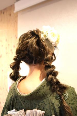 フリーチョイスヘアセット