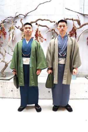 男性着物