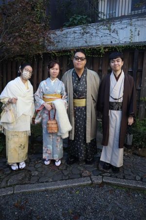 男性着物