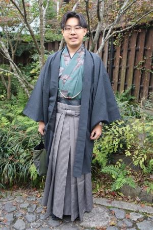 男性着物