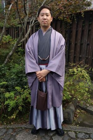 男性着物