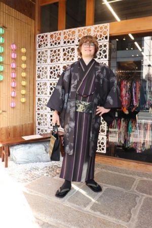男性着物