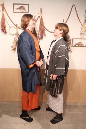 男性着物