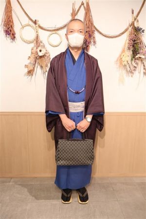 男性着物