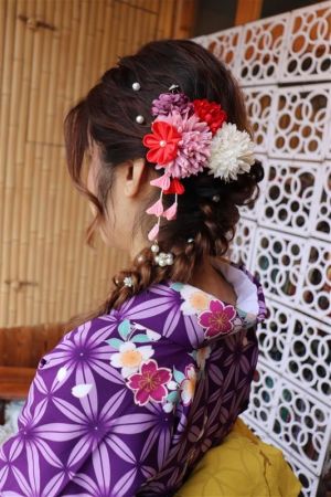 フリーチョイスヘアセット