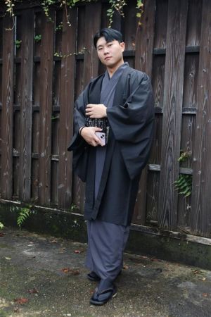 男性着物