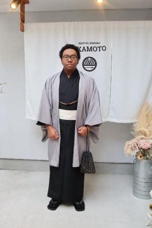 男性着物