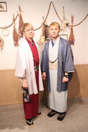 男性着物