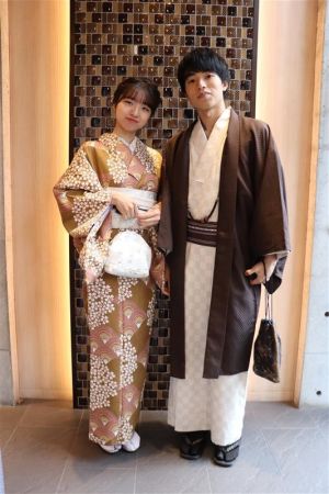 男性着物