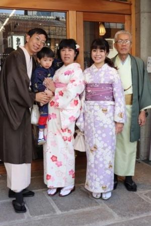 男性着物