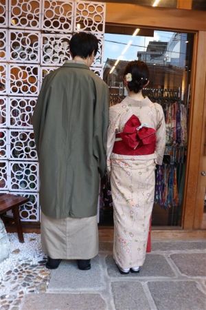 男性着物