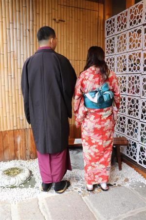 男性着物