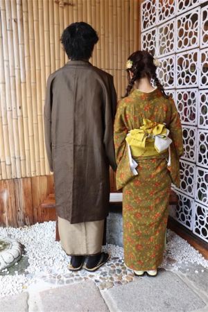 男性着物