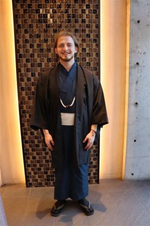 男性着物