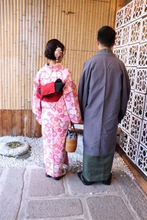 男性着物