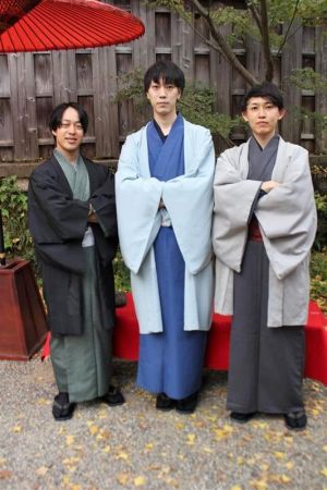 男性着物