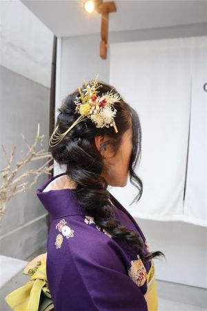 フリーチョイスヘアセット