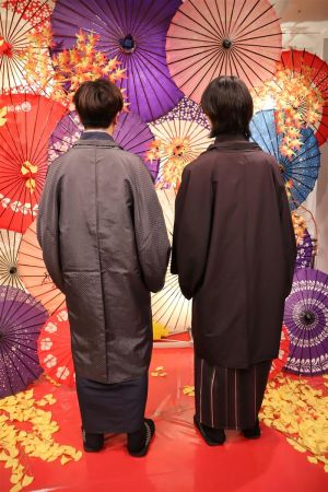 男性着物