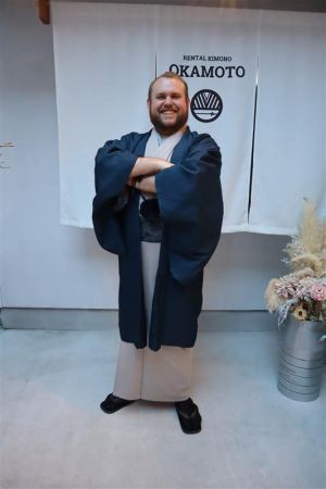 男性着物