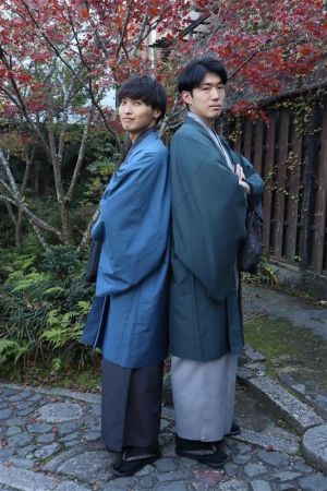 男性着物