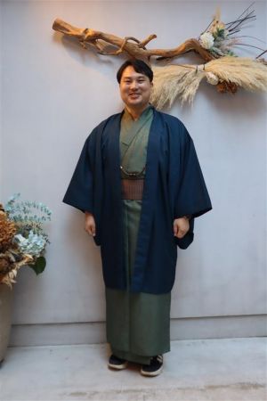 男性着物