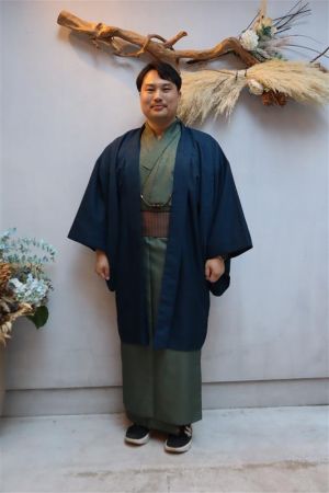 男性着物