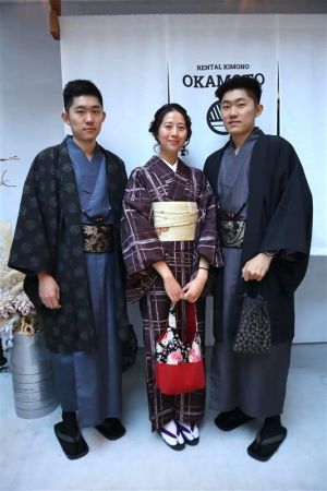 男性着物