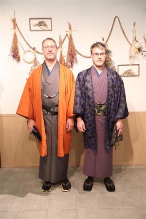 男性着物