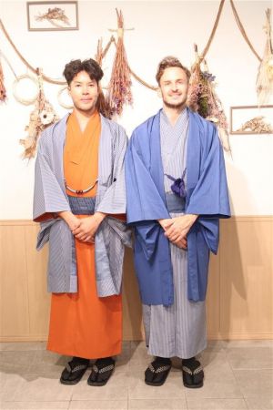 男性着物