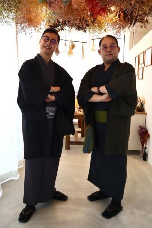 男性着物