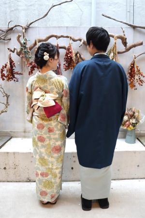 男性着物