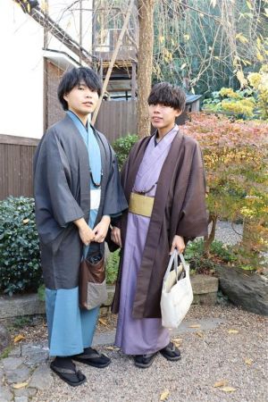 男性着物