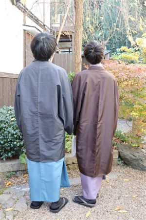 男性着物