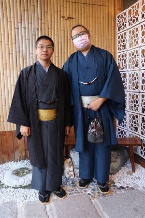 男性着物