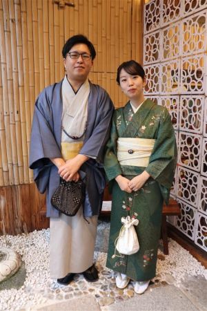 男性着物
