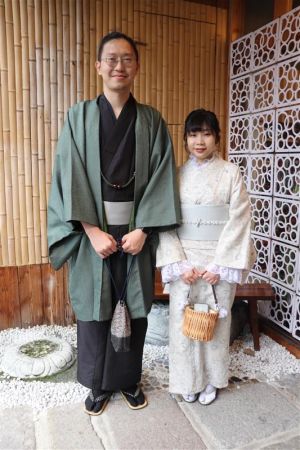 男性着物