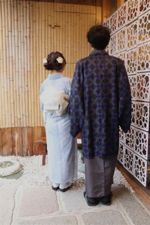 男性着物
